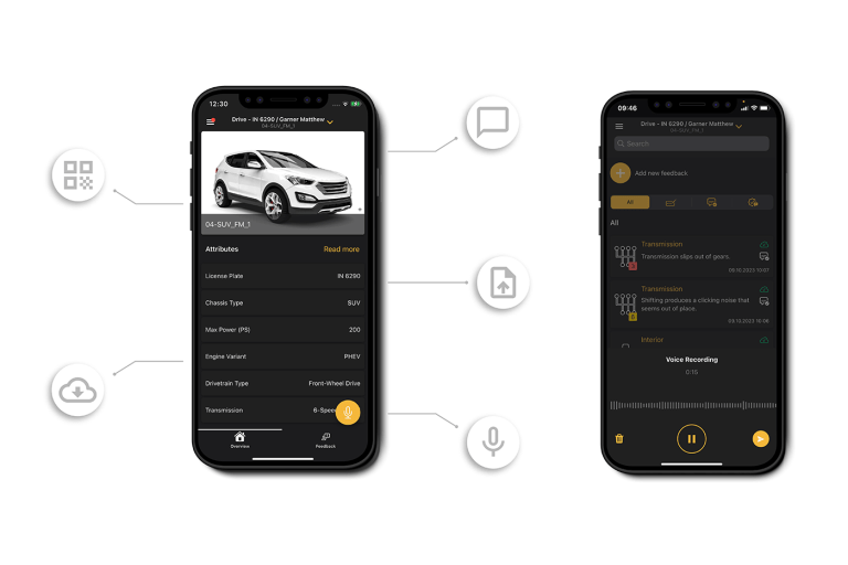 Vehicle attributes at your fingertips